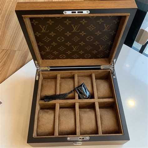 louis vuitton watch display case.